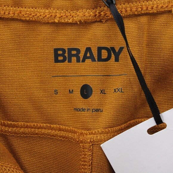 Brady Brand Performance Shorts Mens Large L Orange Solid Drawstring Outdoor NWT - Picture 3 of 6
